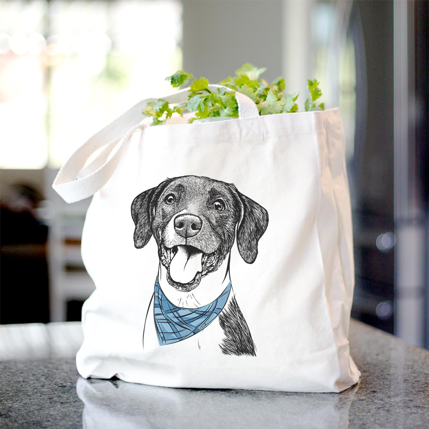 Harper the Mixed Breed - Tote Bag