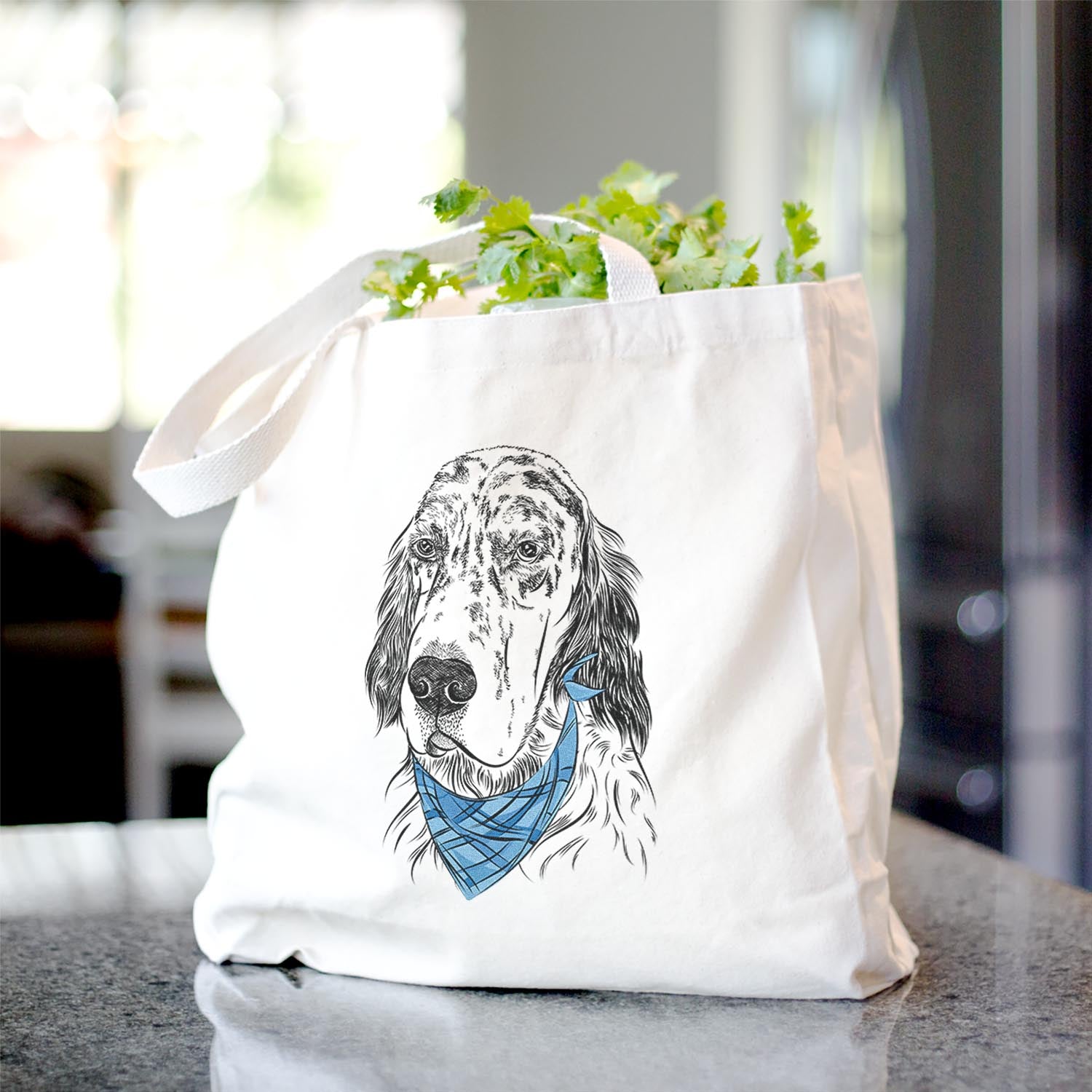 Hutch the English Setter - Tote Bag