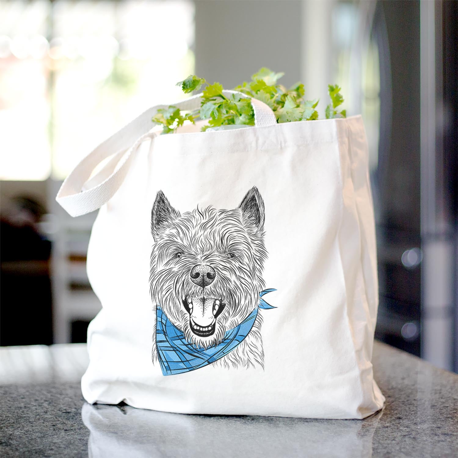 Jeff the Cairn Terrier - Tote Bag