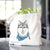 Koda the Siberian Husky - Tote Bag