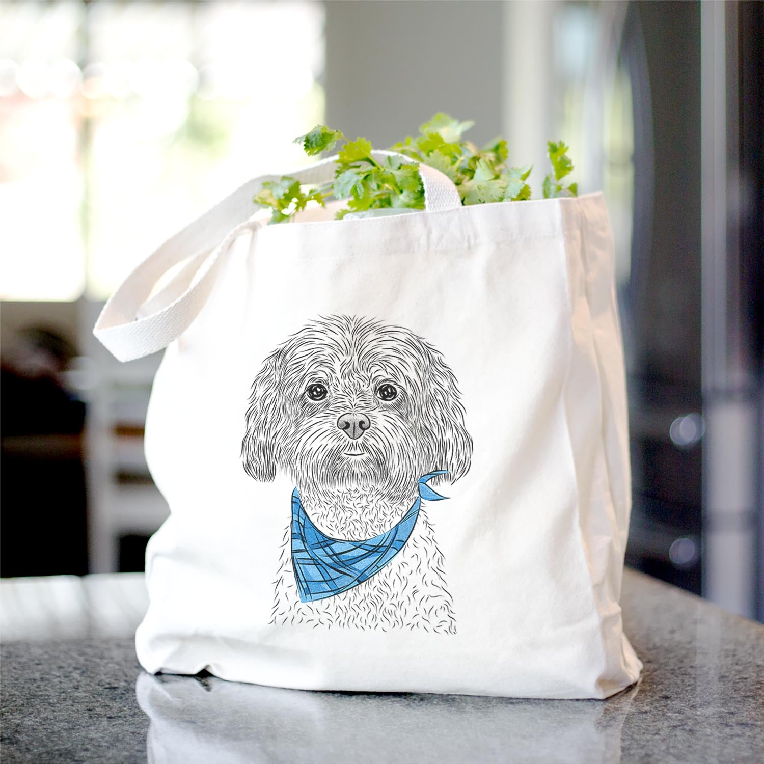 Lane the Lhasa Apso - Tote Bag