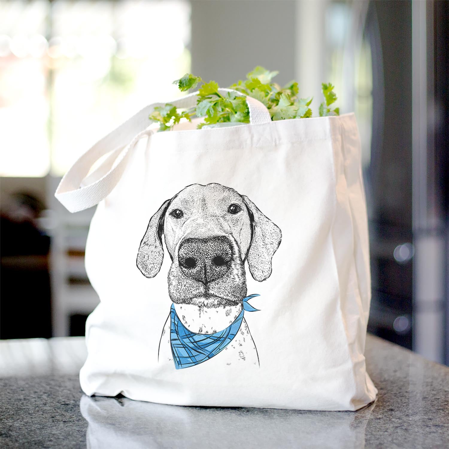 Leroy the German Shorthaired Pointer - Tote Bag