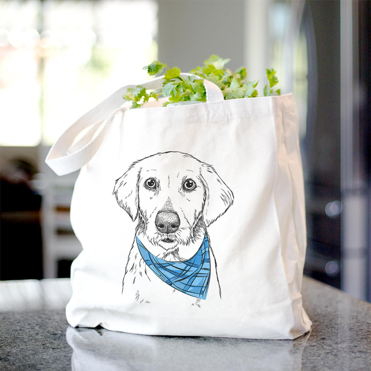 Marley Sue the Labradoodle - Tote Bag
