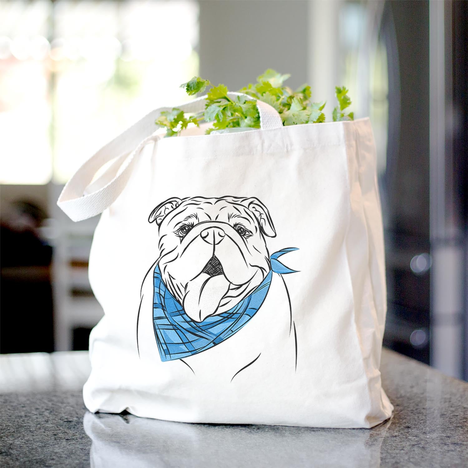 MissyMoo the English Bulldog - Tote Bag