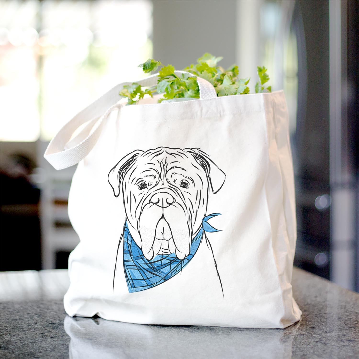 Nolan the Bull Mastiff - Tote Bag