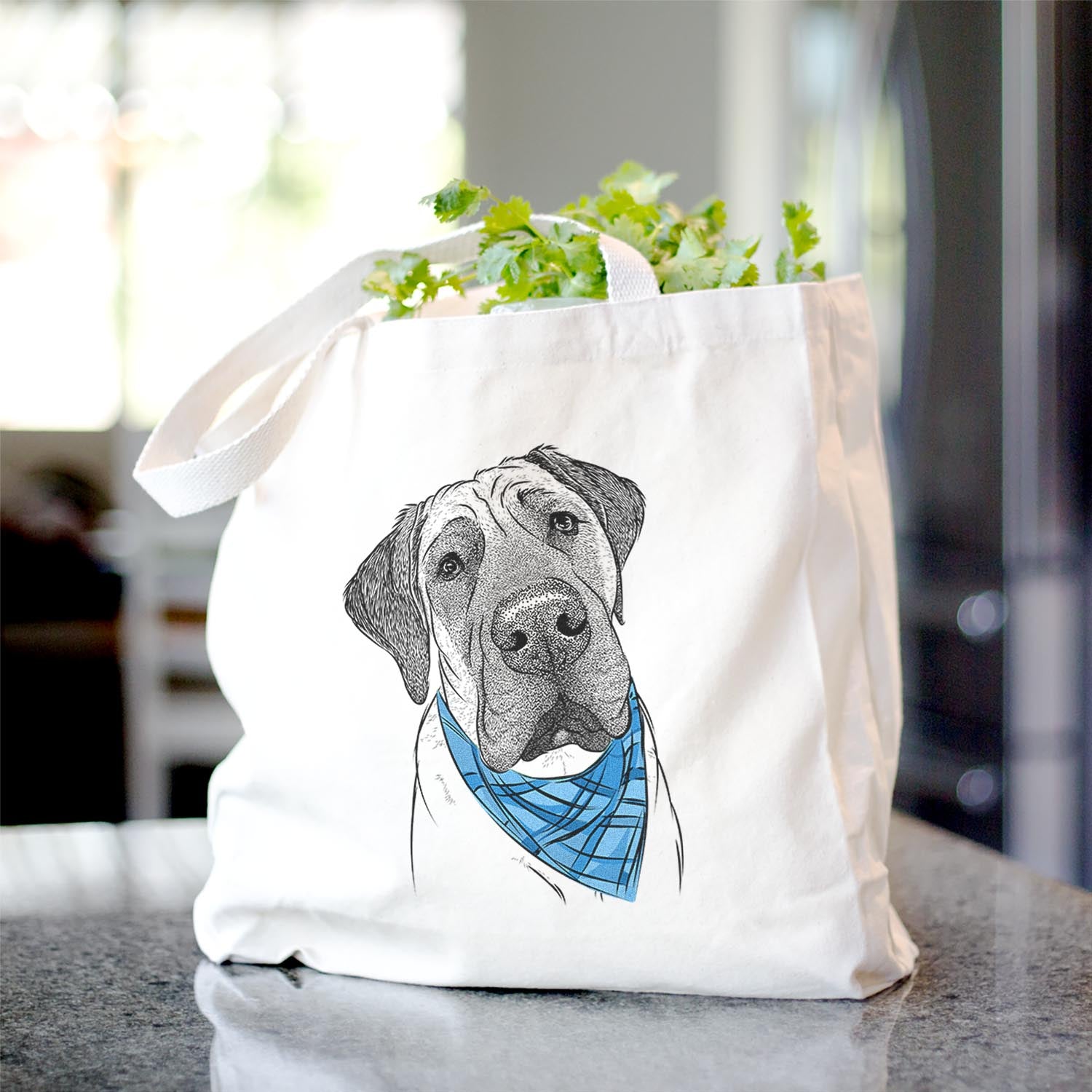 NutterButter the English Mastiff - Tote Bag