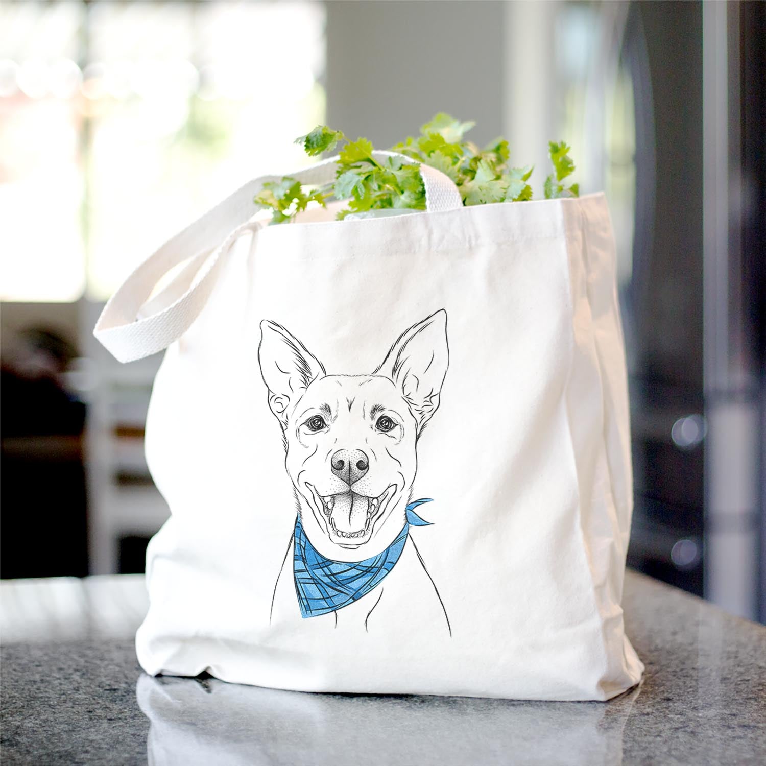 Orange the Carolina Dog - Tote Bag