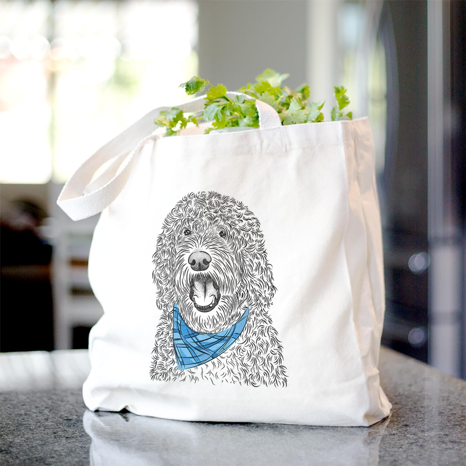 Phillip the Portuguese Water Dog - Tote Bag