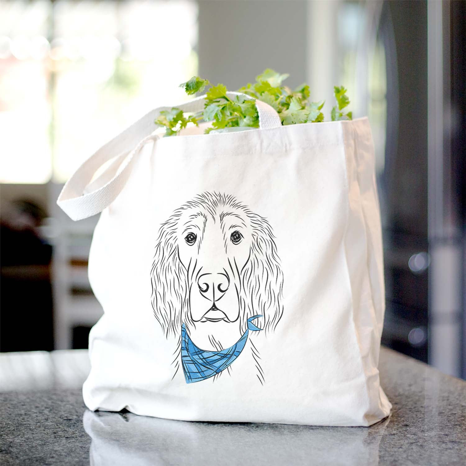 Piper the Irish Setter - Tote Bag