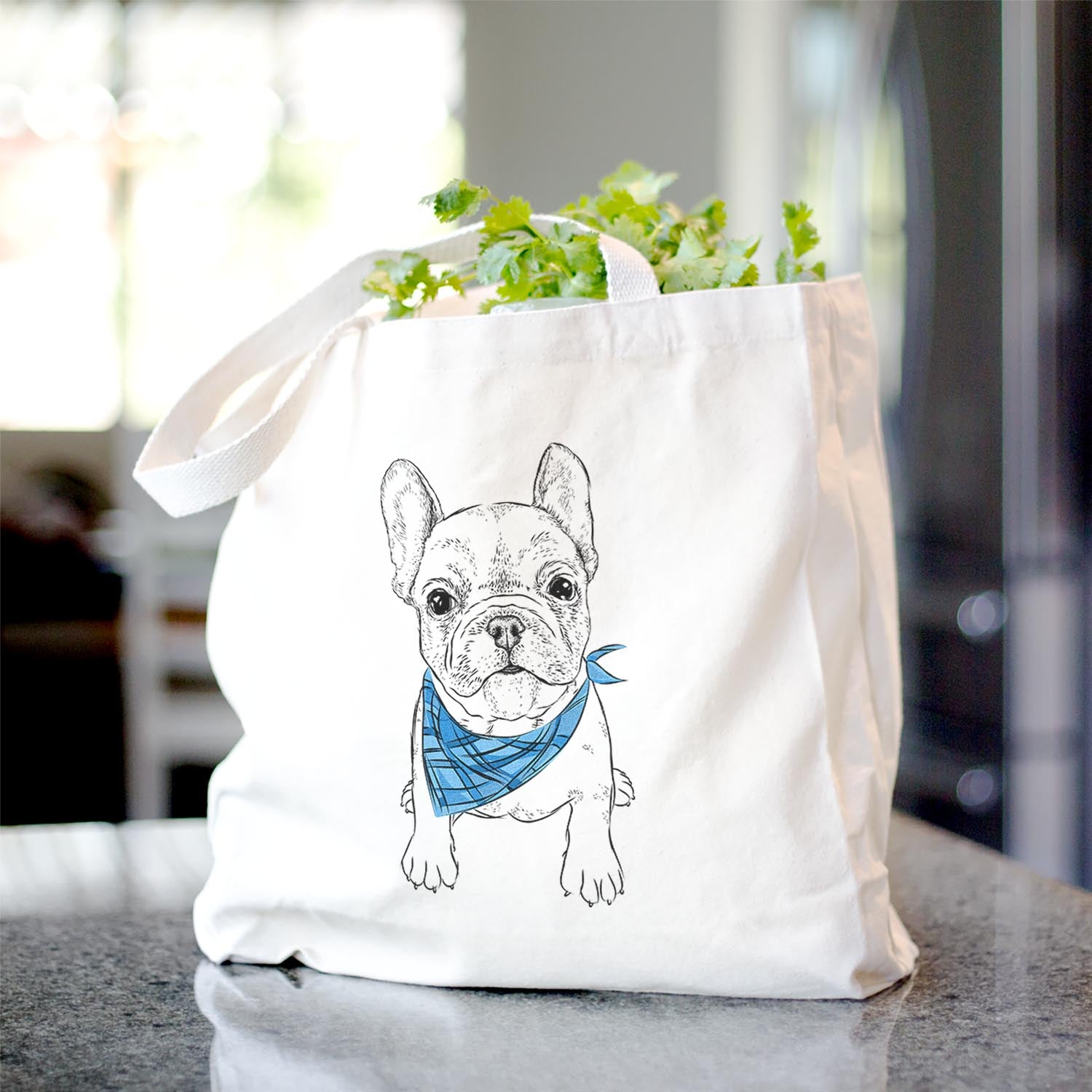 Puppy Pierre the French Bulldog - Tote Bag