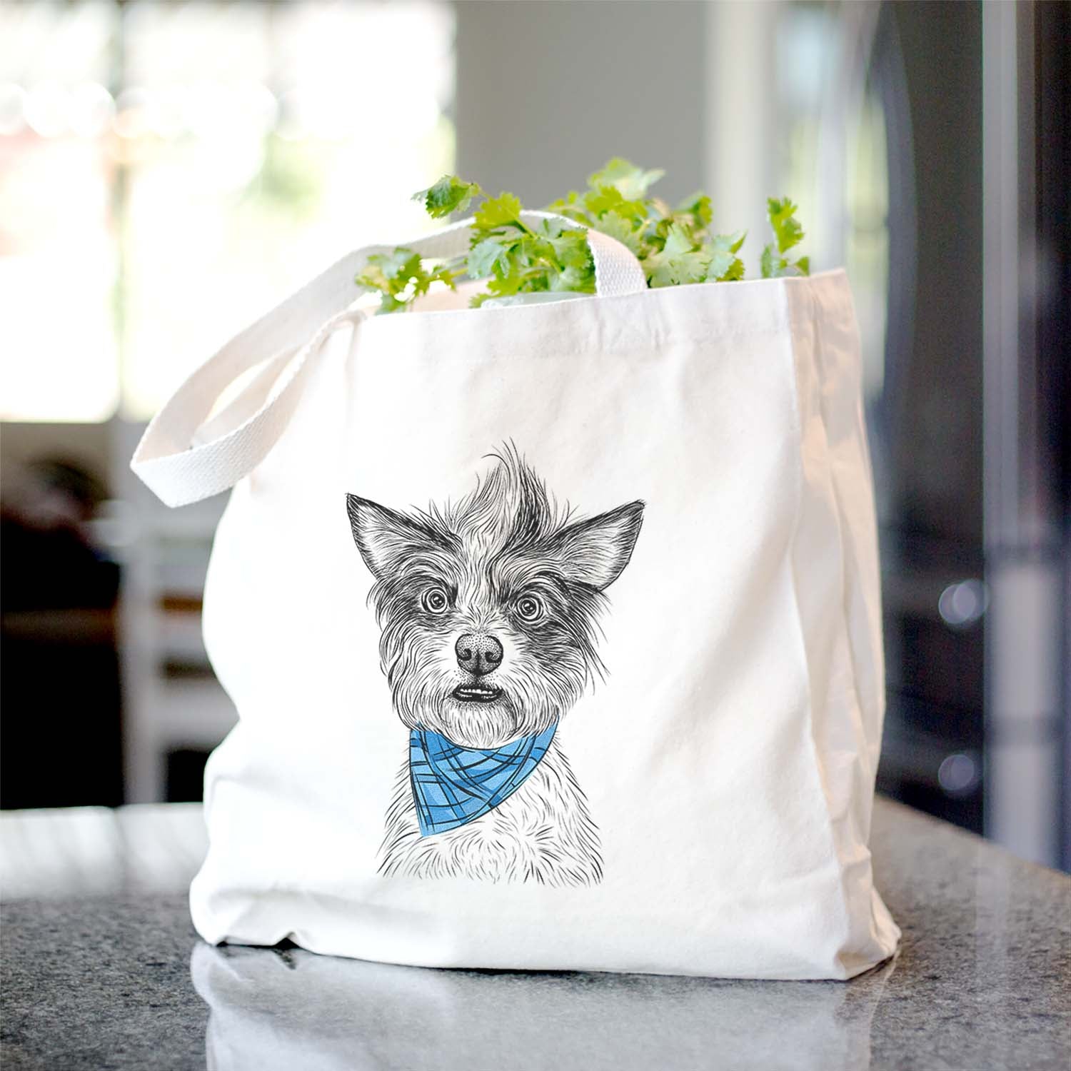 Quigley the Mixed Breed - Tote Bag