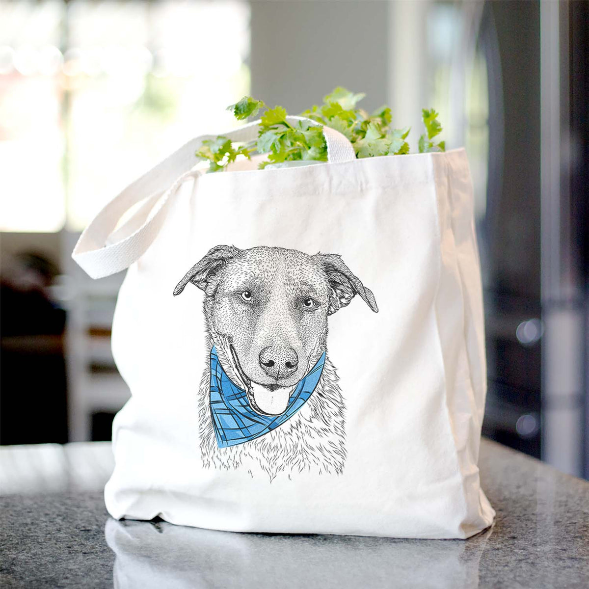 Reef the Mixed Breed - Tote Bag