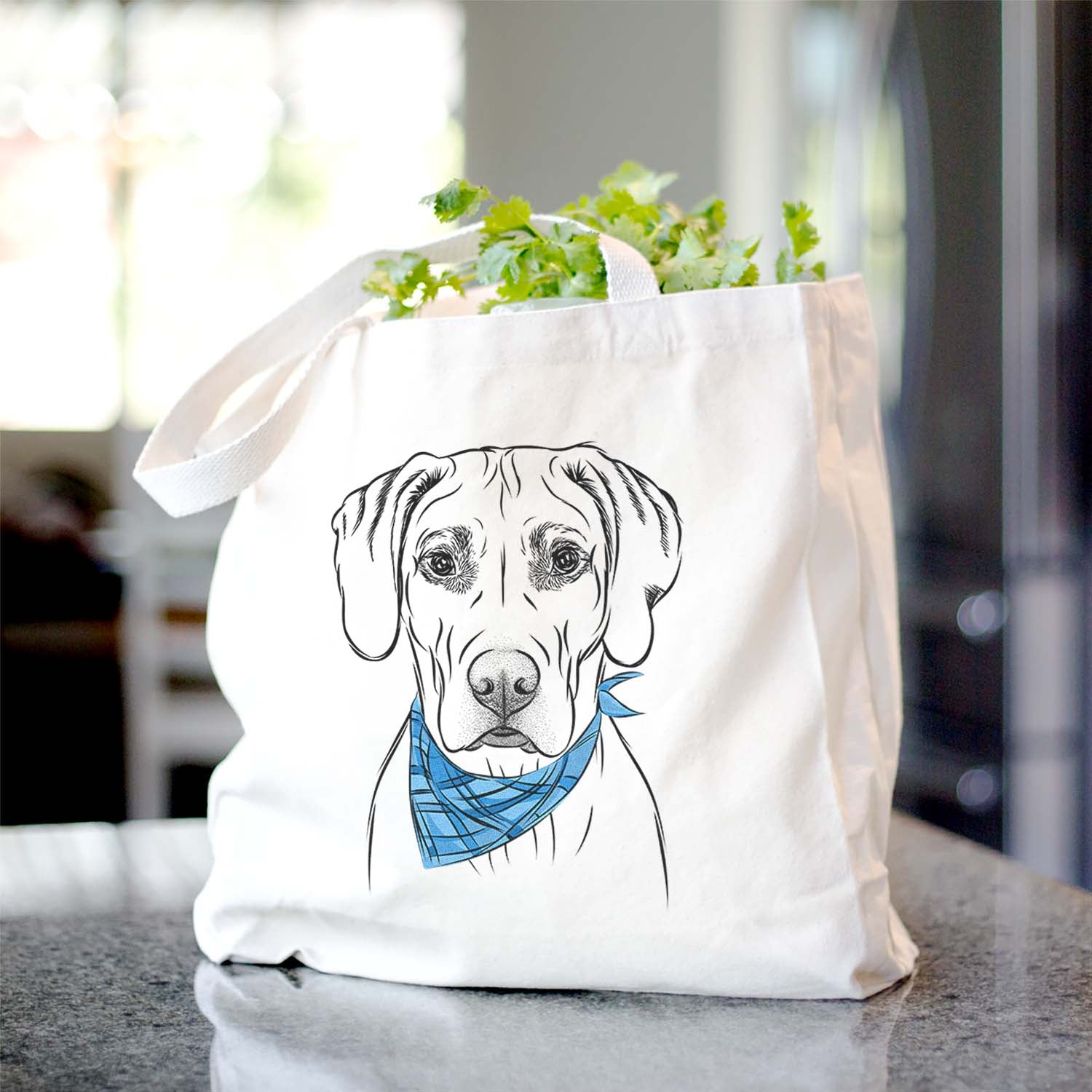 Reid the Rhodesian Ridgeback - Tote Bag