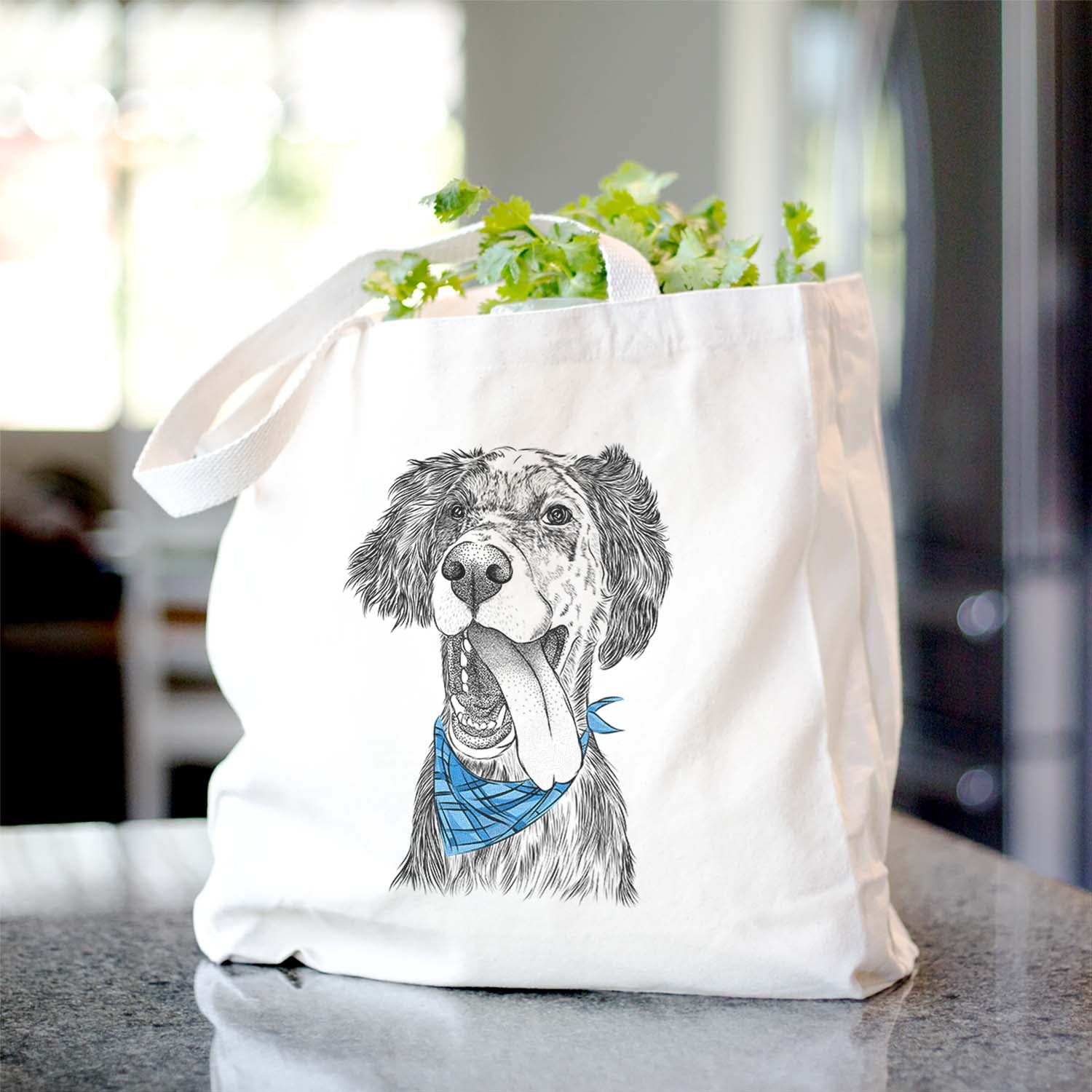 Renly the English Setter - Tote Bag