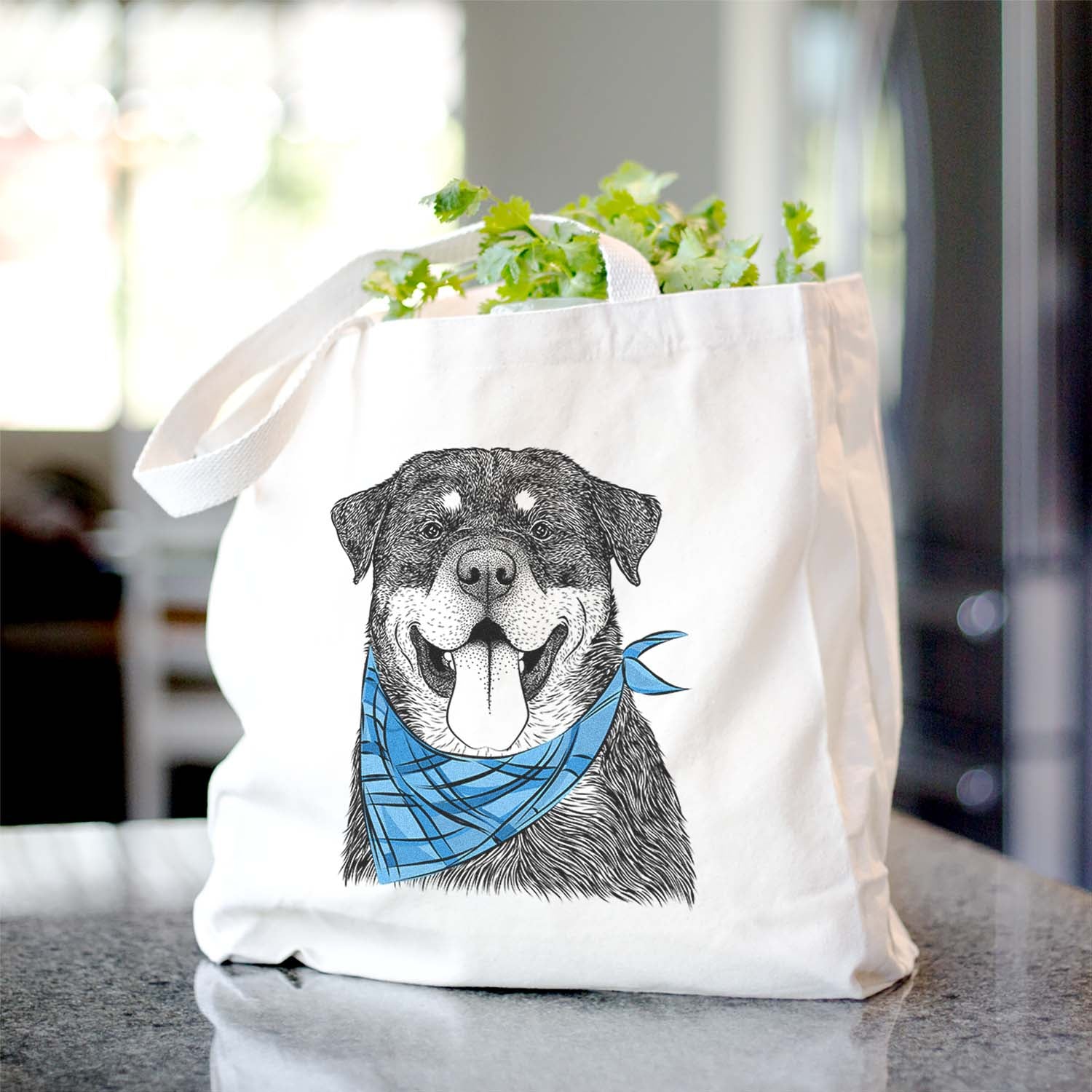 Romeo the Rottweiler - Tote Bag