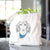 Roux the Long Haired Dachshund - Tote Bag