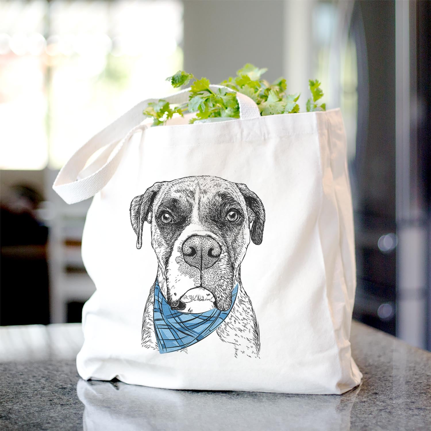 Rowdy Rex the Boxer - Tote Bag