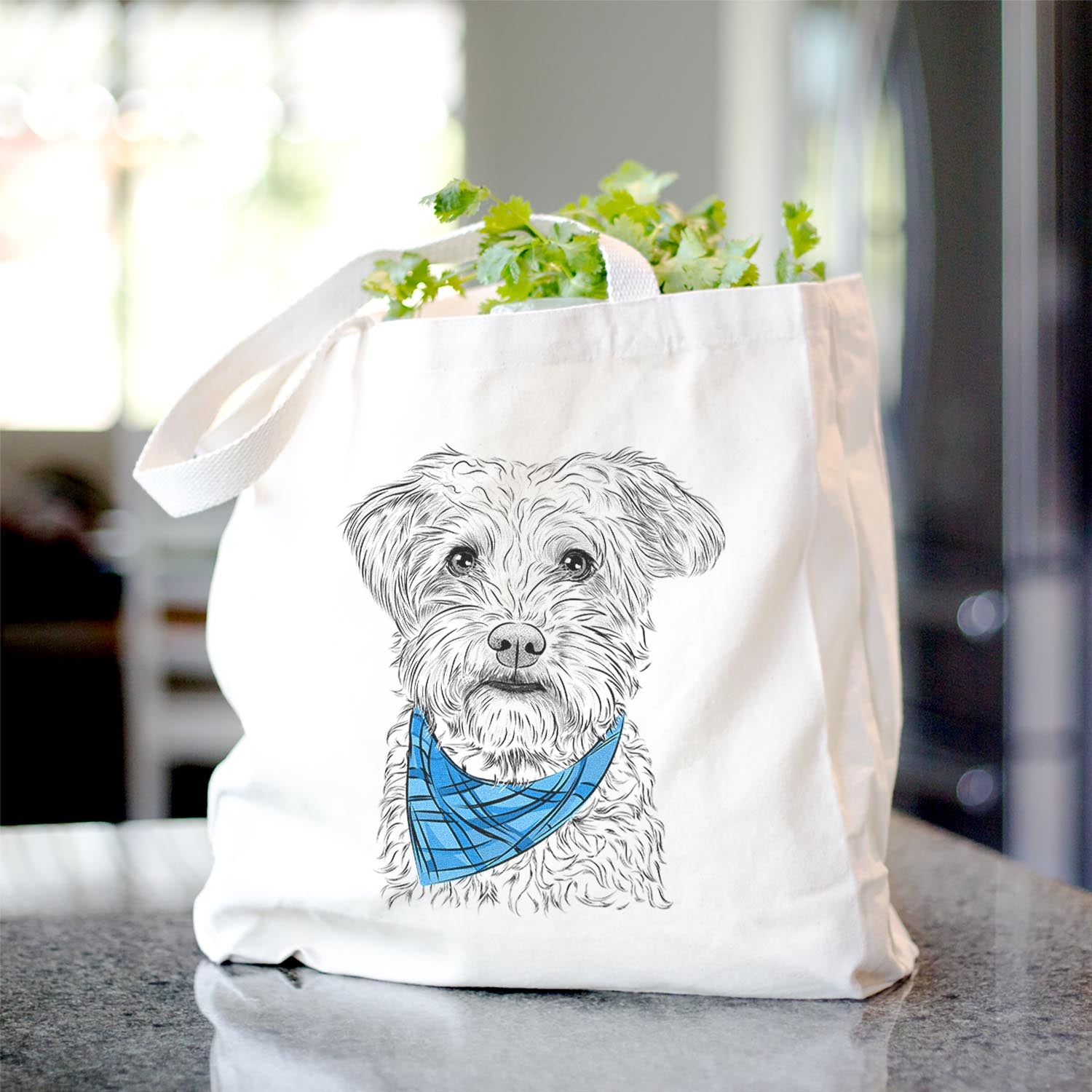 Rudy the Schnoodle - Tote Bag