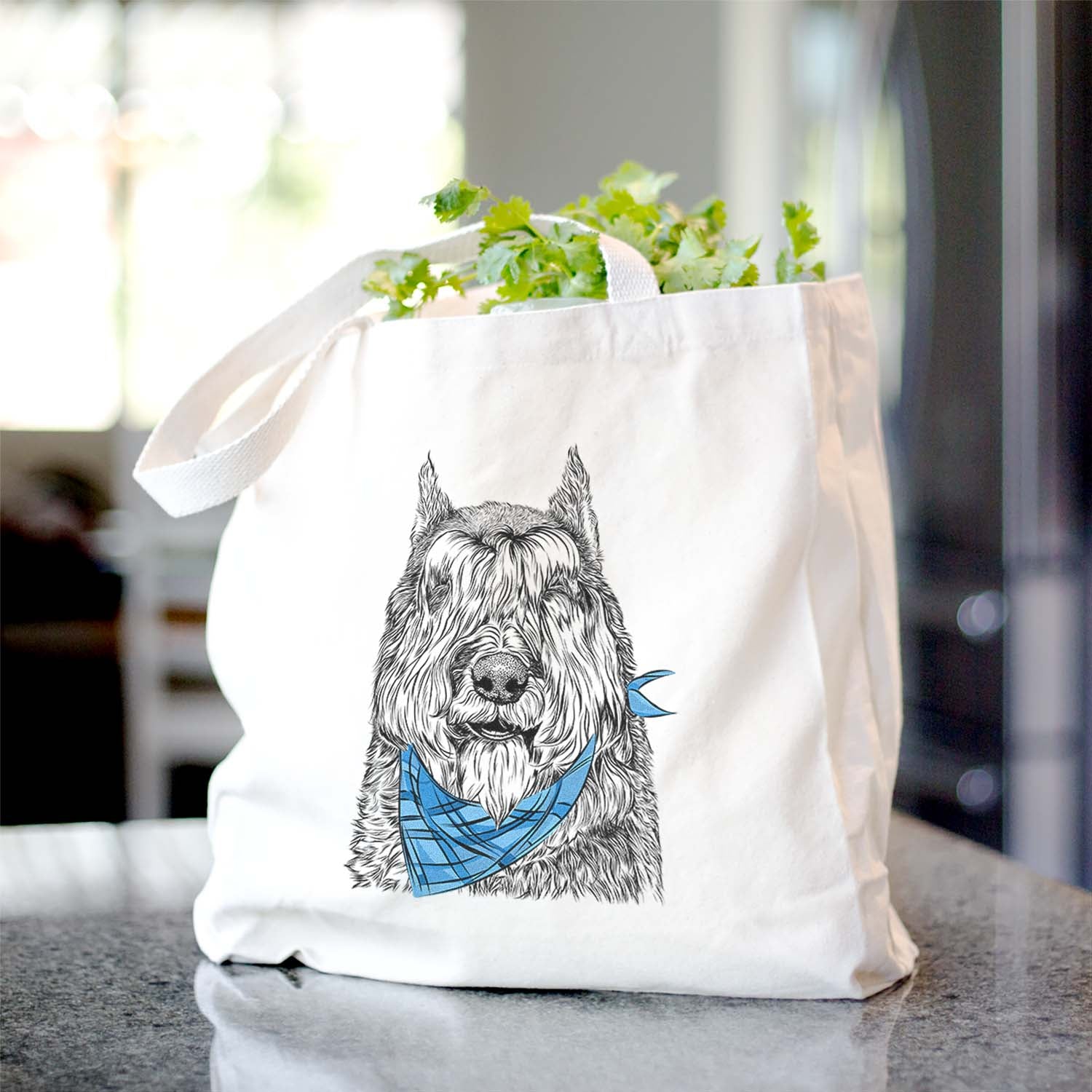 Sabre the Bouvier des Flandres - Tote Bag