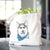 Sesi the Siberian Husky - Tote Bag