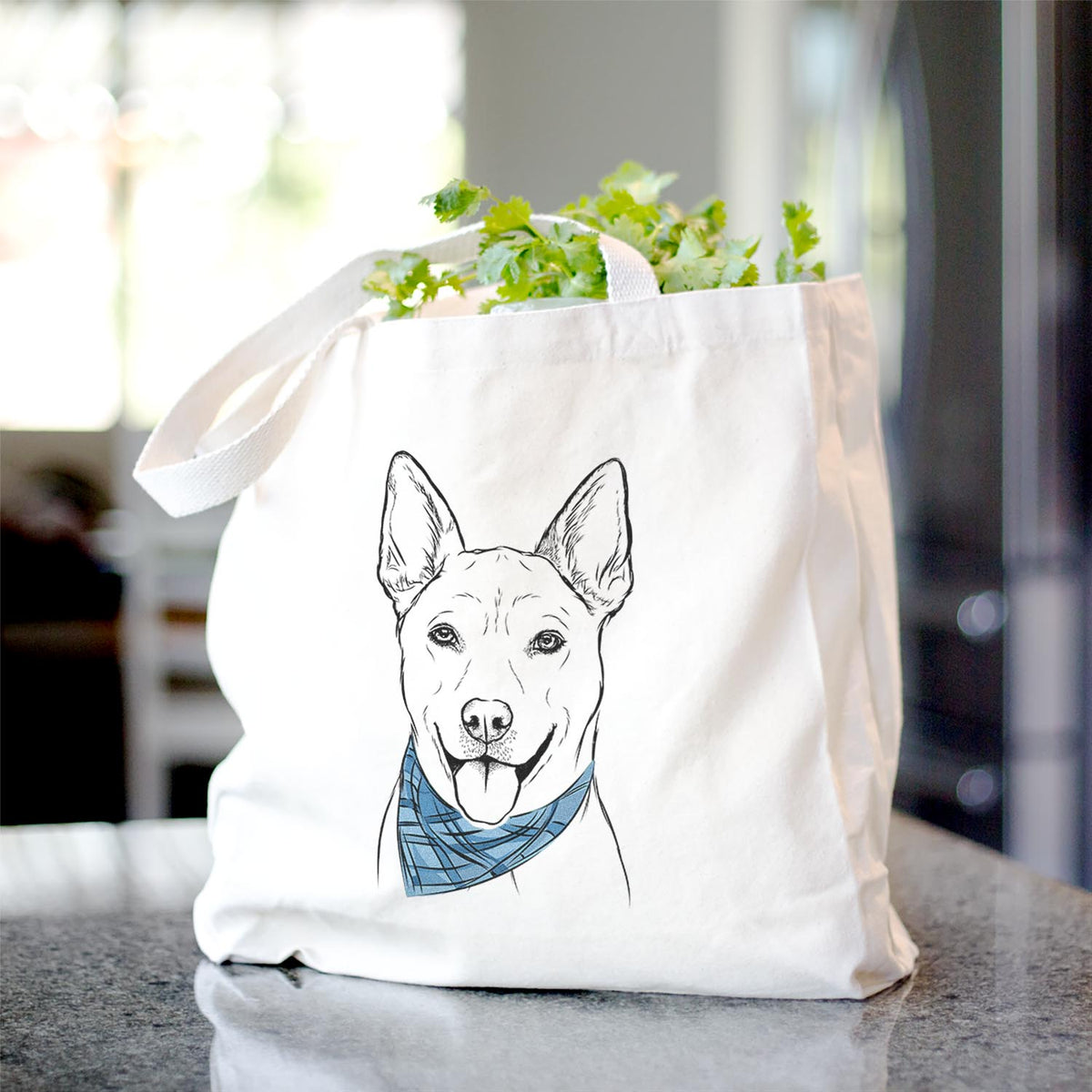 Silly Lilly the Mixed Breed - Tote Bag
