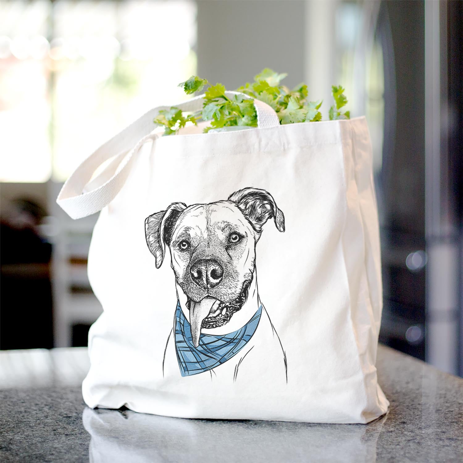 Sir Jake the Boxer - Tote Bag
