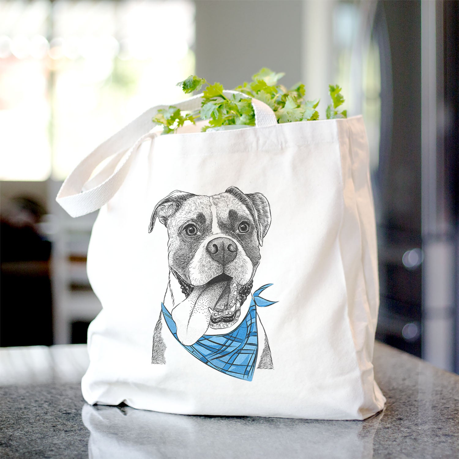 Tuckeroo the Boxer - Tote Bag