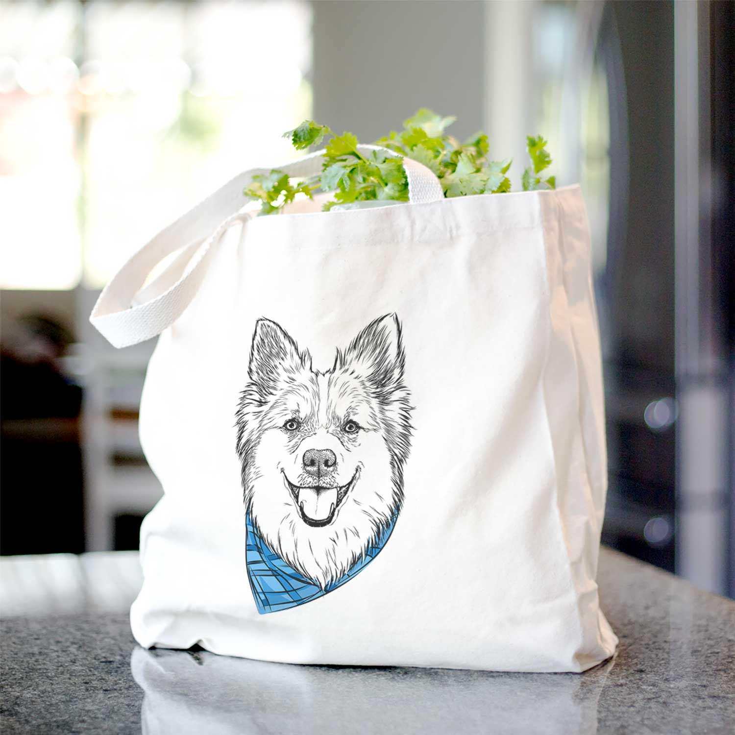 Ari the Icelandic Sheepdog - Tote Bag