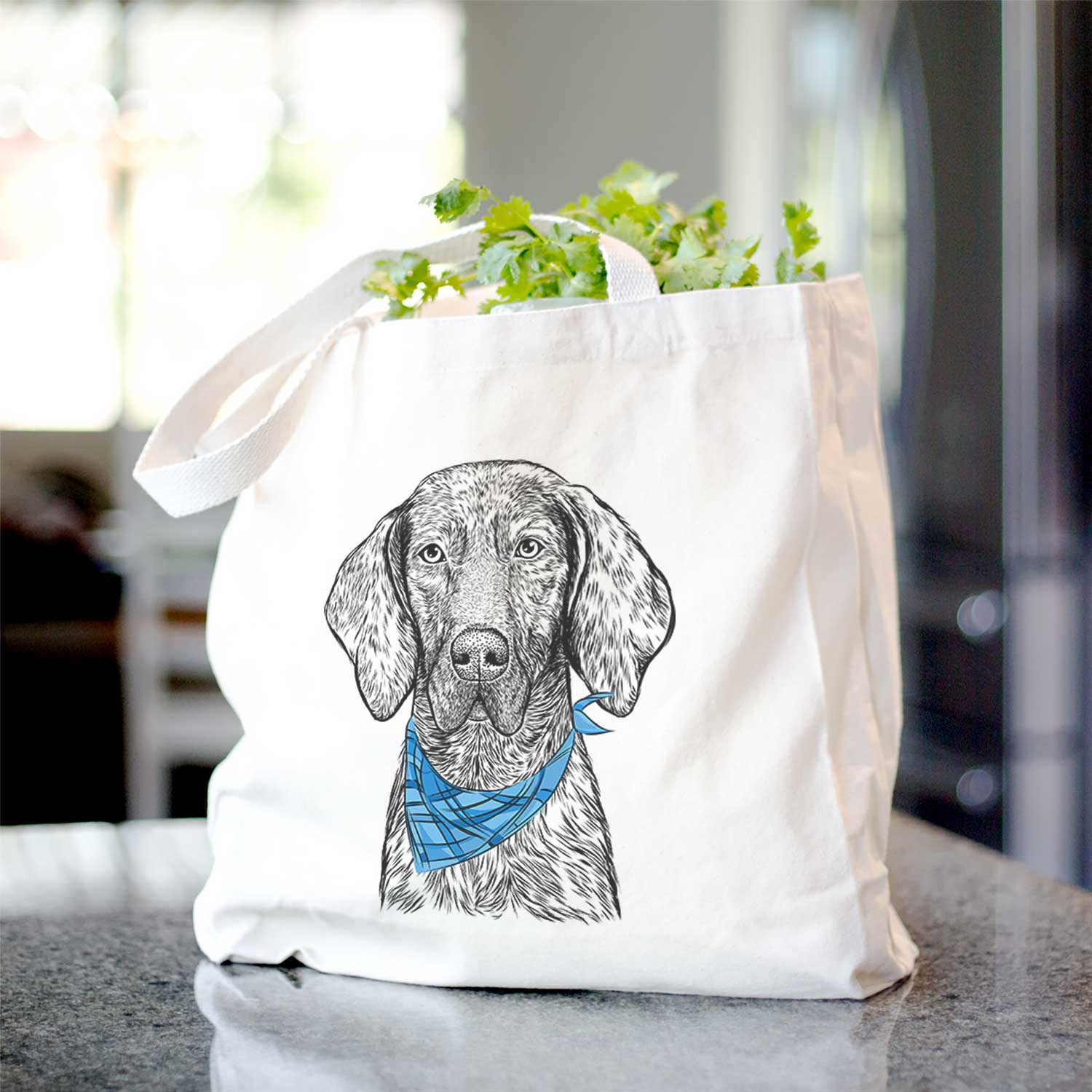 Boone the Plott Hound - Tote Bag