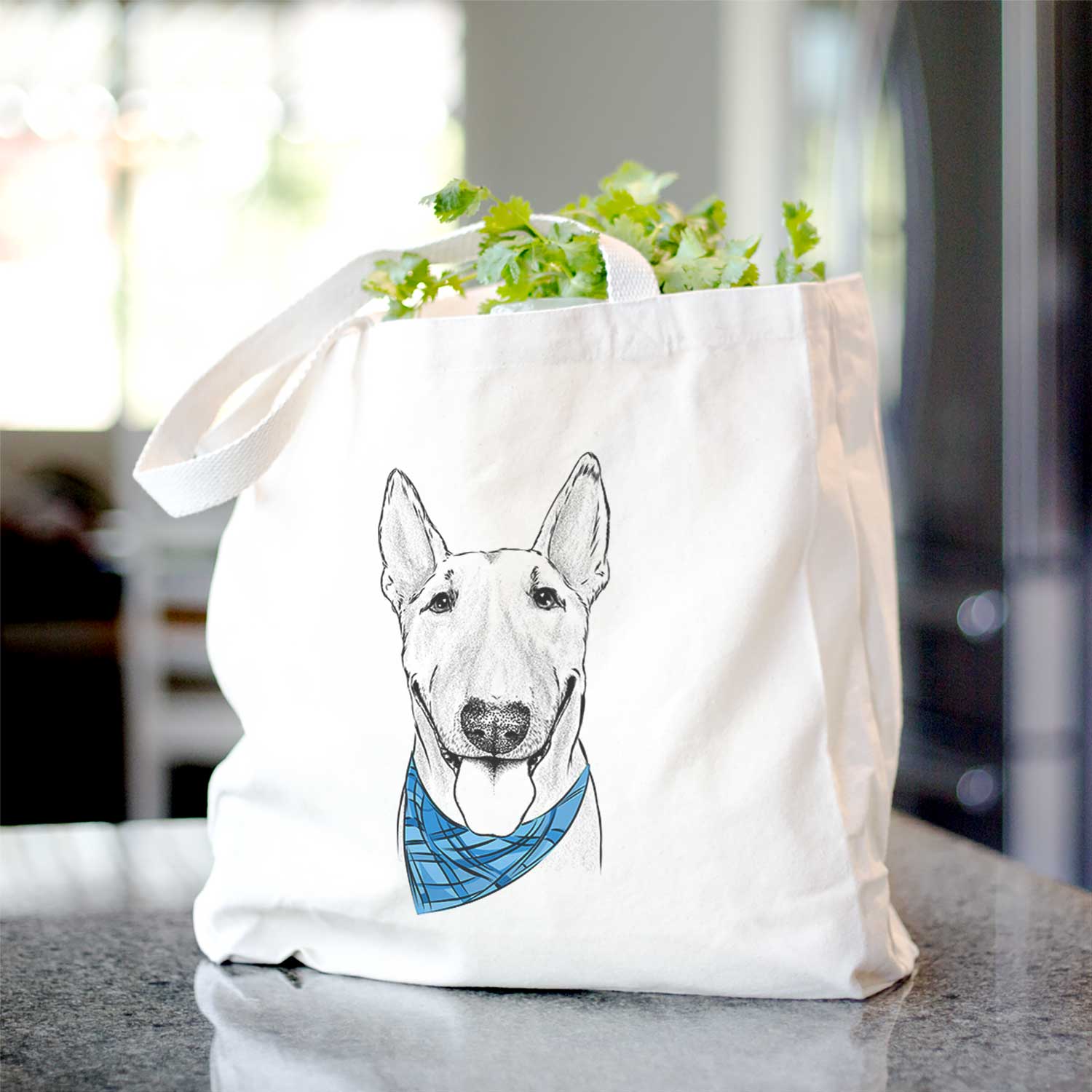 Chloe the Bull Terrier - Tote Bag