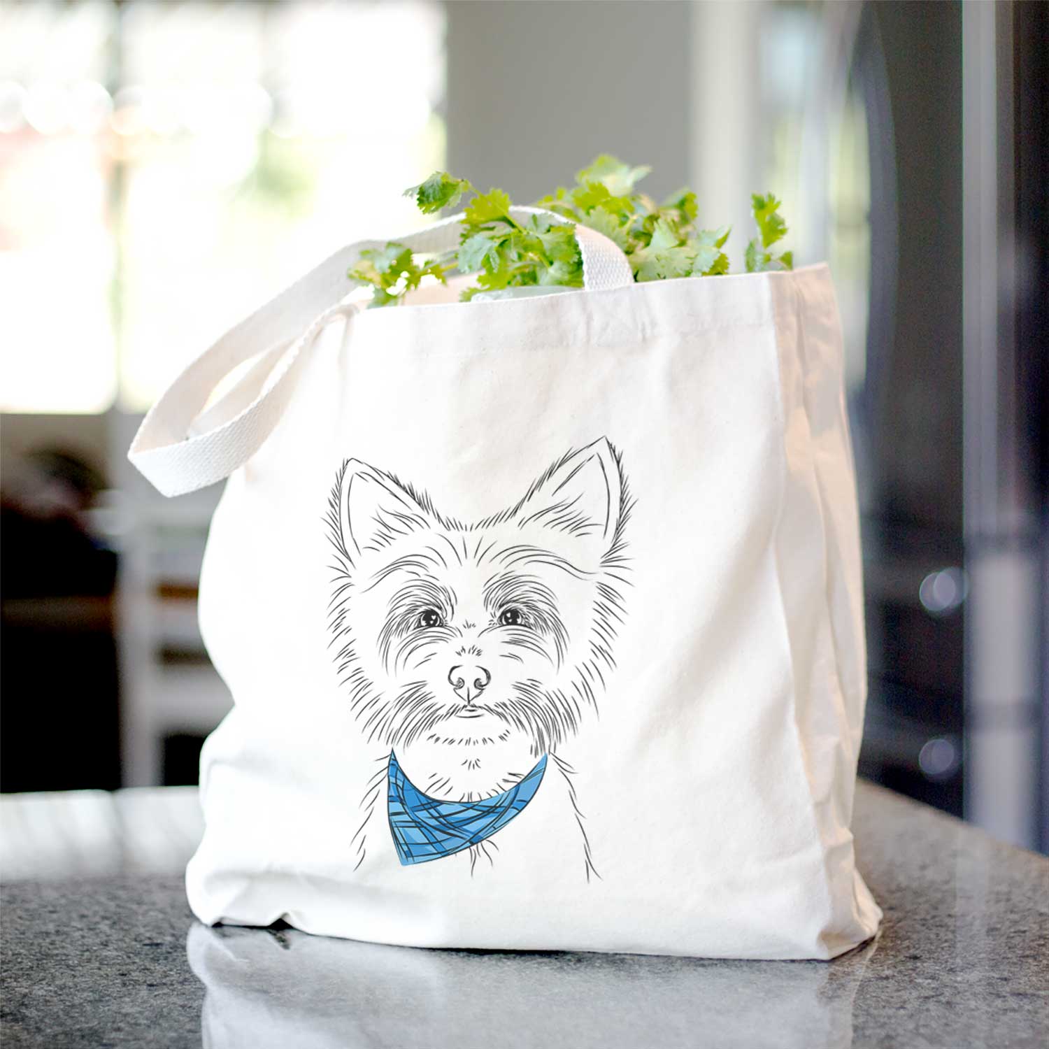 Farva the Yorkshire Terrier - Tote Bag