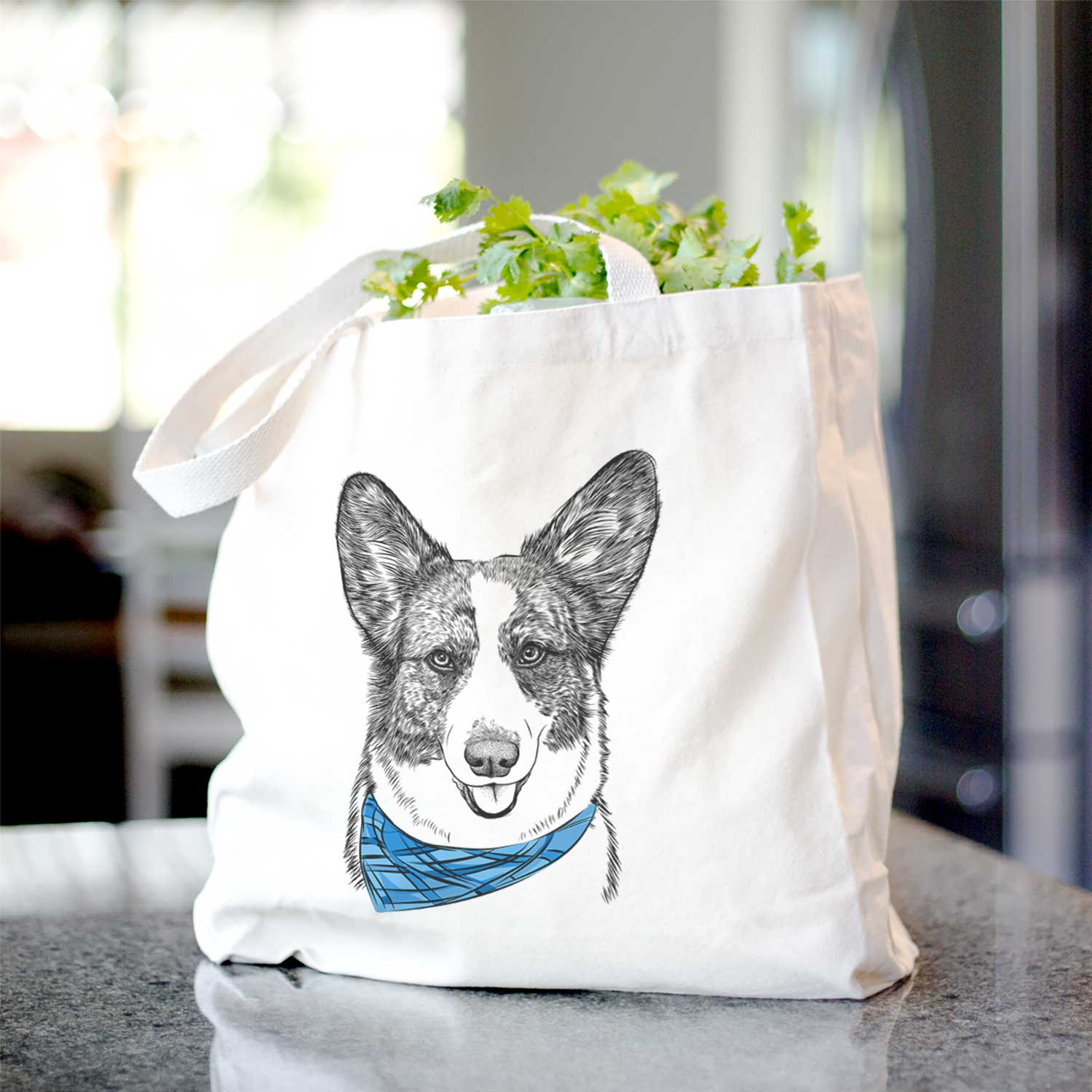 Gabby the Cardigan Welsh Corgi - Tote Bag