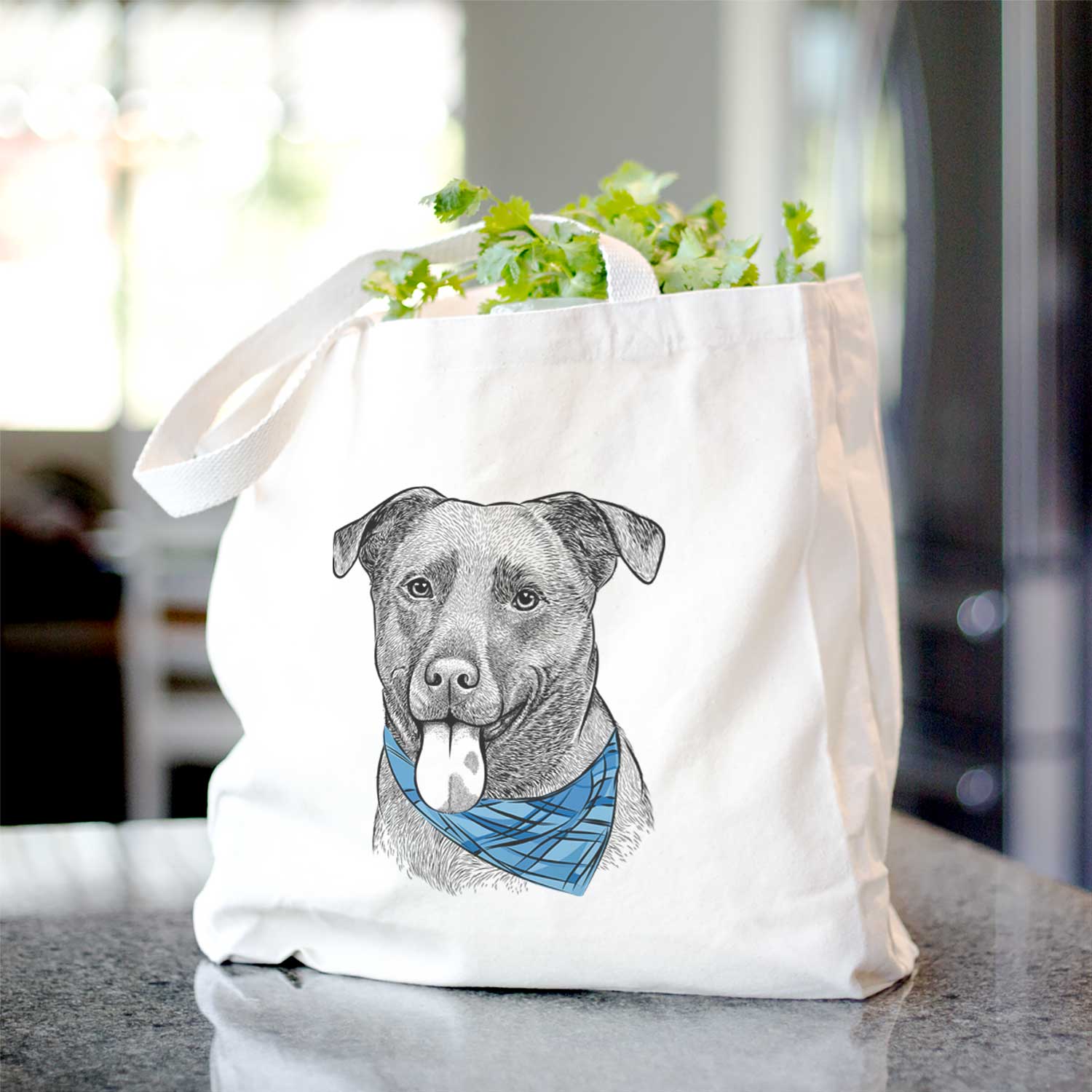 Harbor the Mixed Breed - Tote Bag