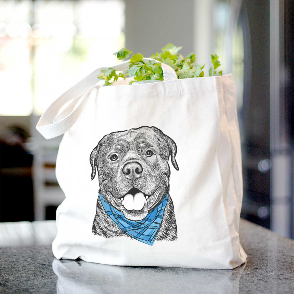Kojak the Rottweiler - Tote Bag