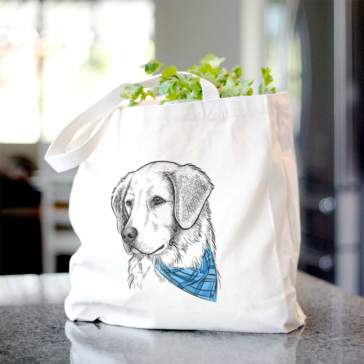 Kula the Golden Retriever - Tote Bag