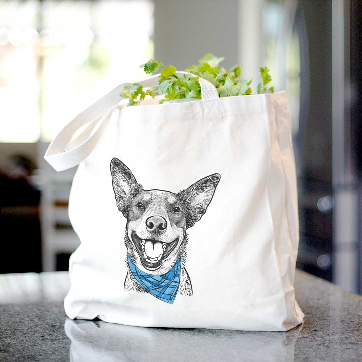 Lily the Australian Cattle Dog - Tote Bag