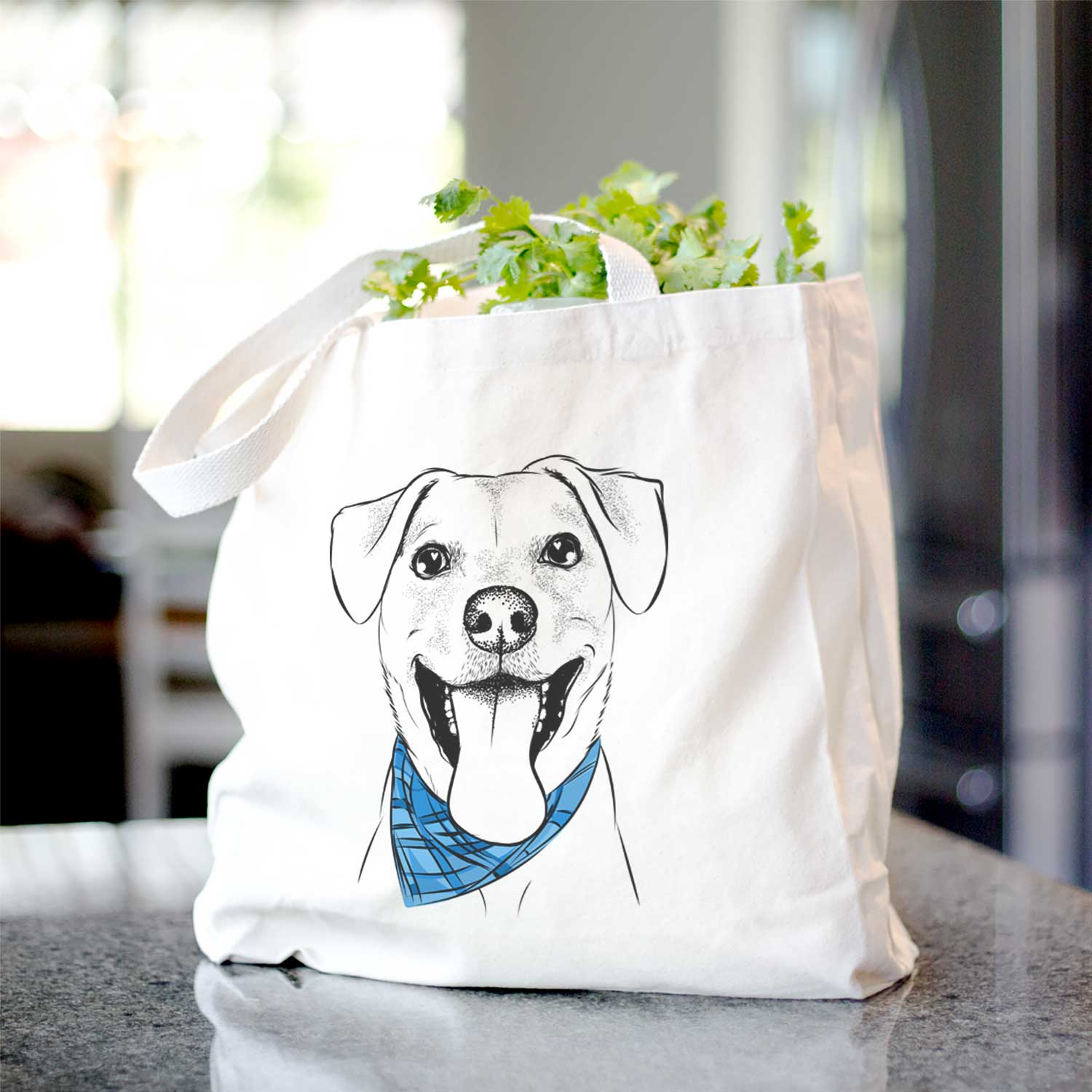 Lily Estelle the Mixed Breed - Tote Bag