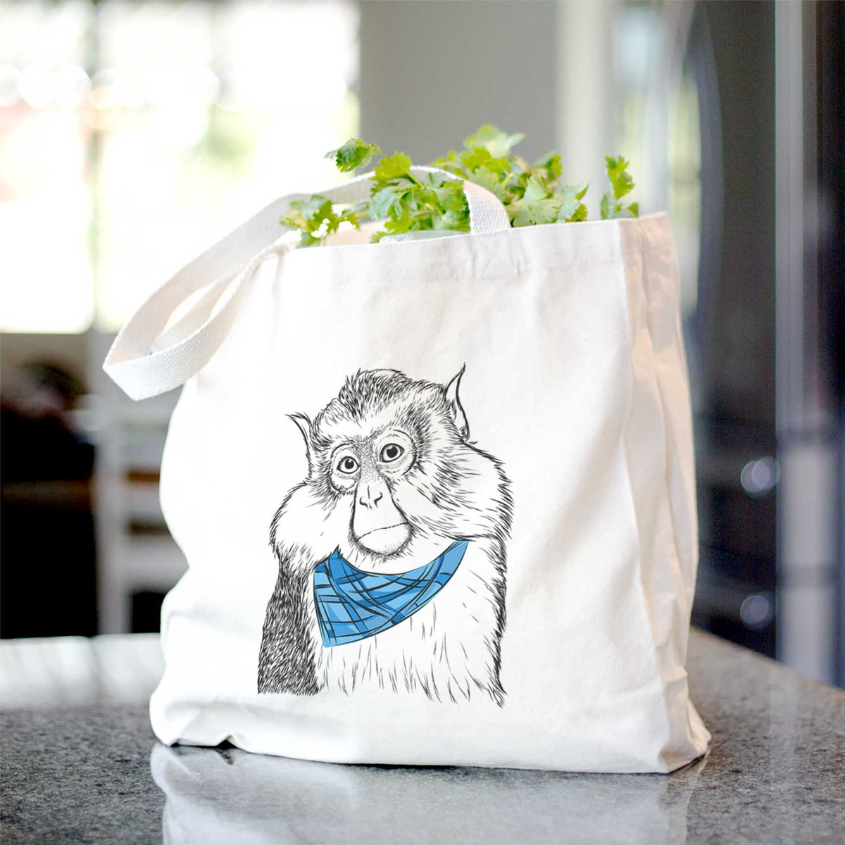 Matata the Mona Monkey - Tote Bag