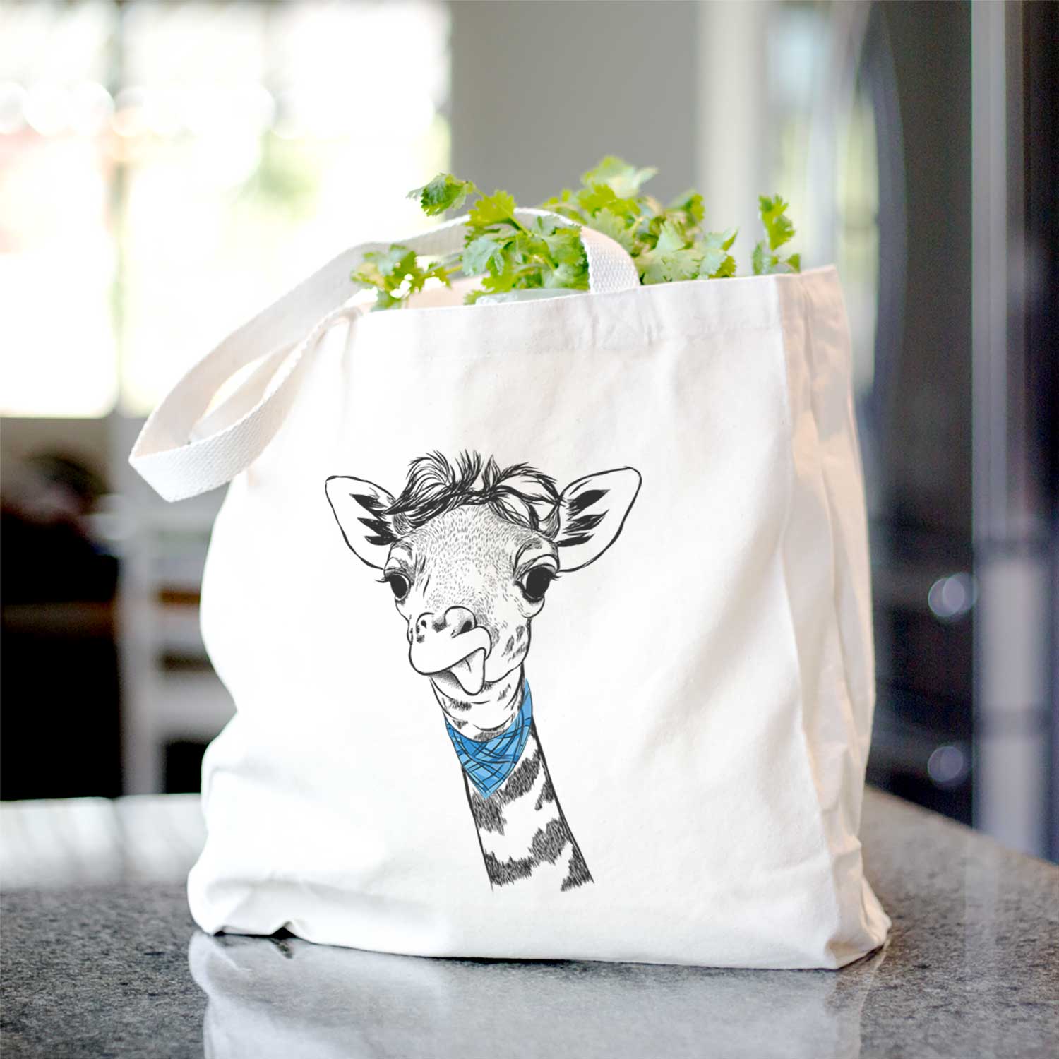 Mel the Giraffe - Tote Bag