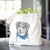 Molly the Miniature Bernedoodle - Tote Bag