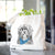 Otto the Polish Lowland Sheepdog - Tote Bag