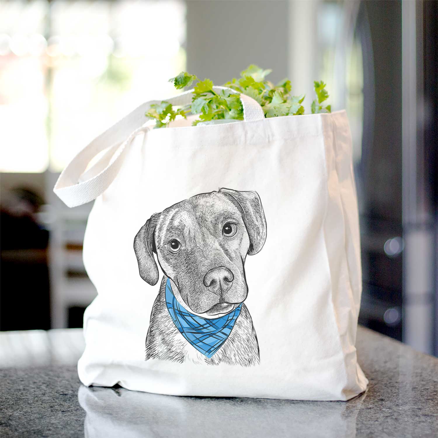 Peyton Manning the Beagle Bulldog Mix - Tote Bag