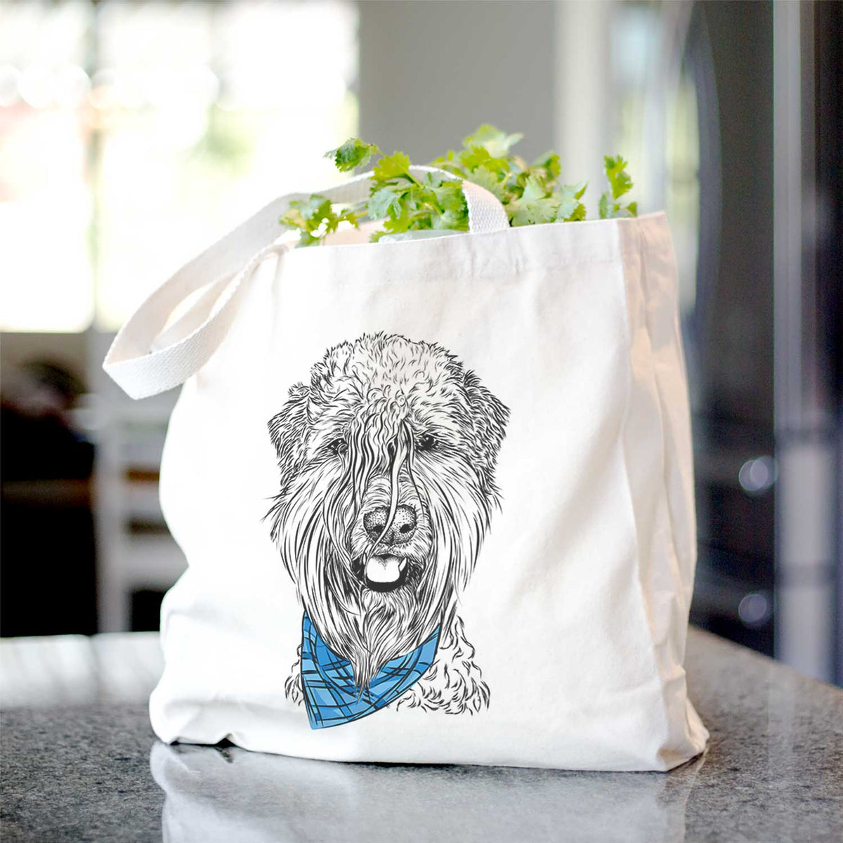 Pierre the Soft Coated Wheaten Terrier - Tote Bag