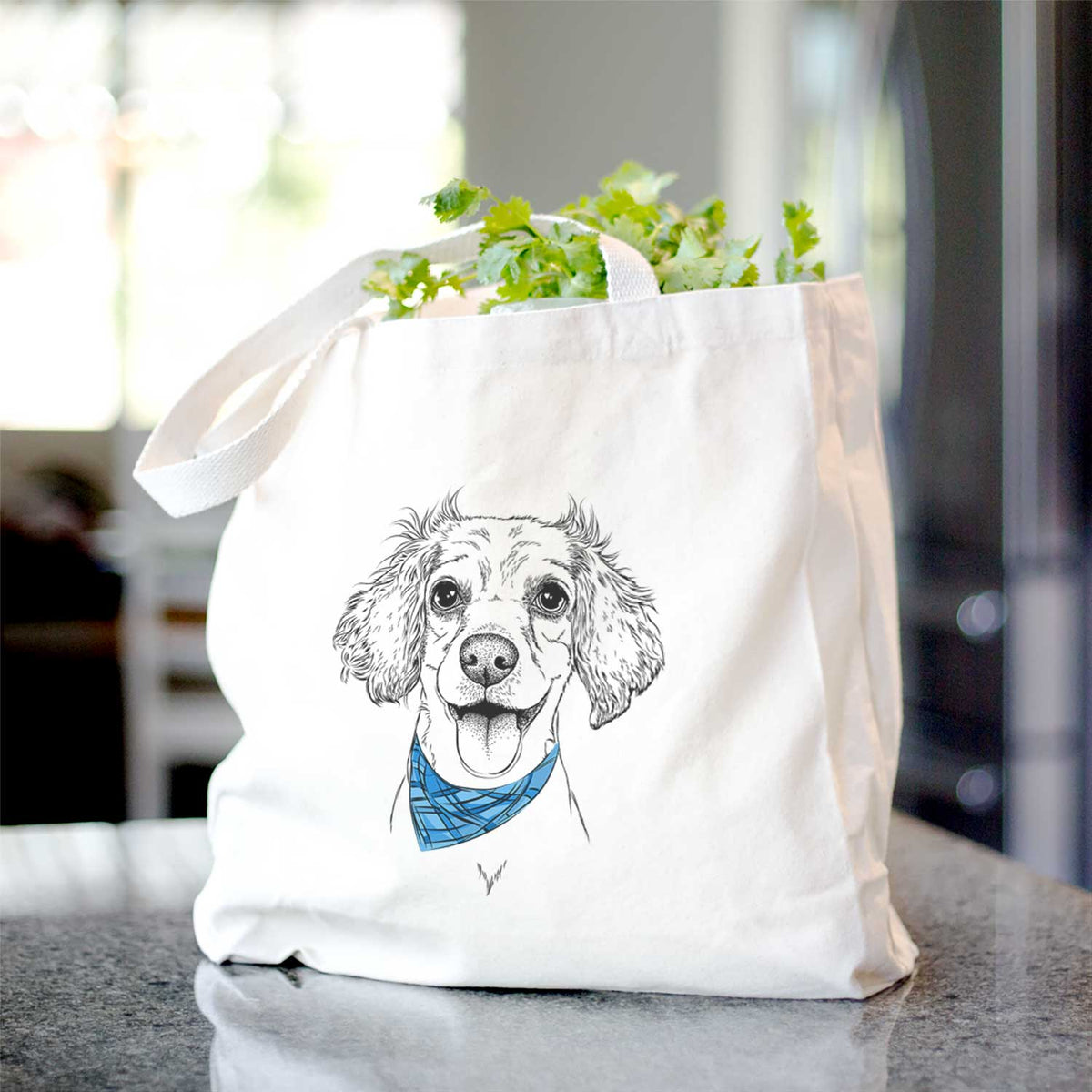 Piglet the Dachshund Mix - Tote Bag