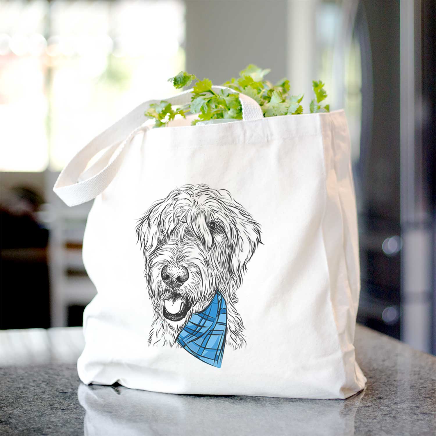 Ragnar the Irish Wolfhound - Tote Bag