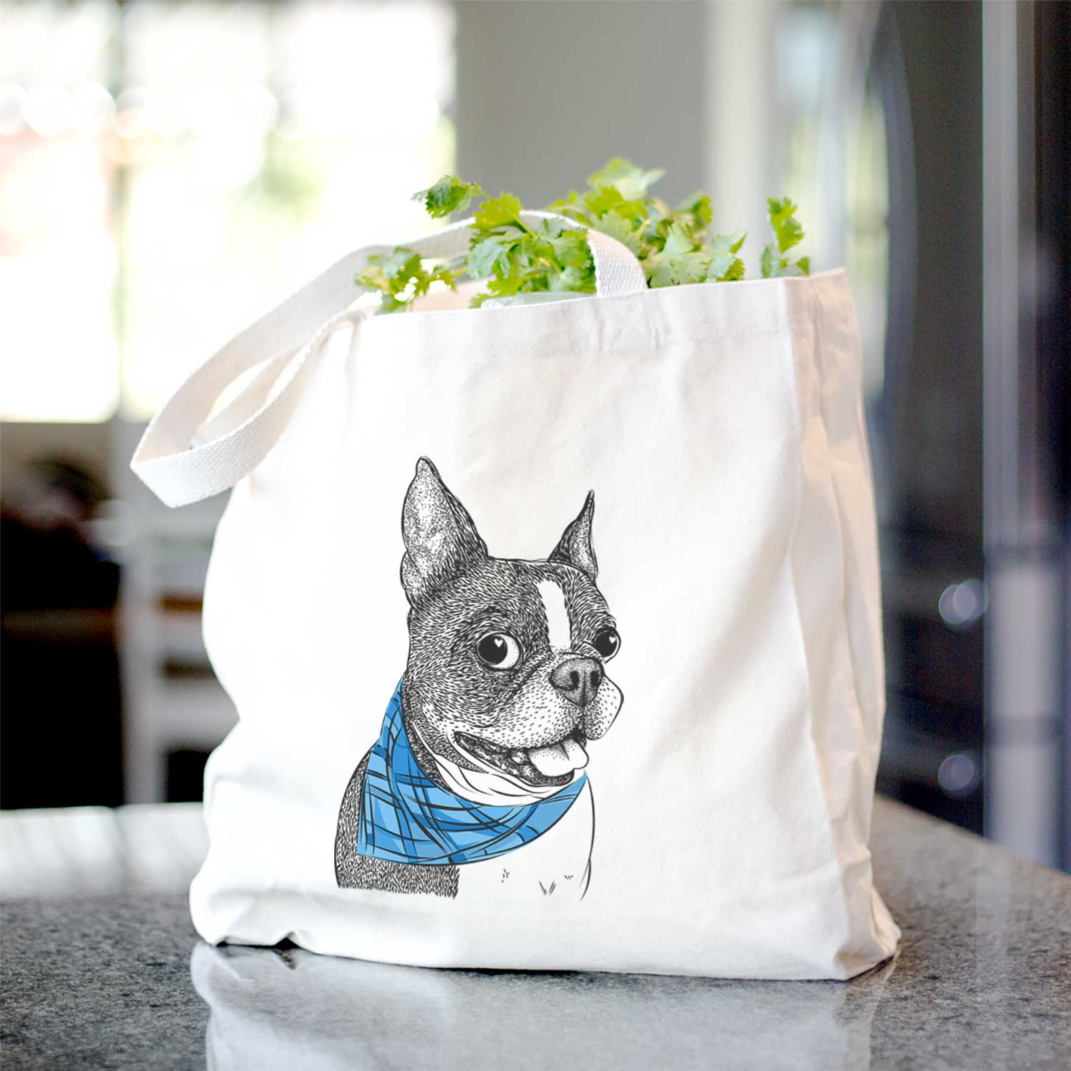 Ralphie the Boston Terrier - Tote Bag