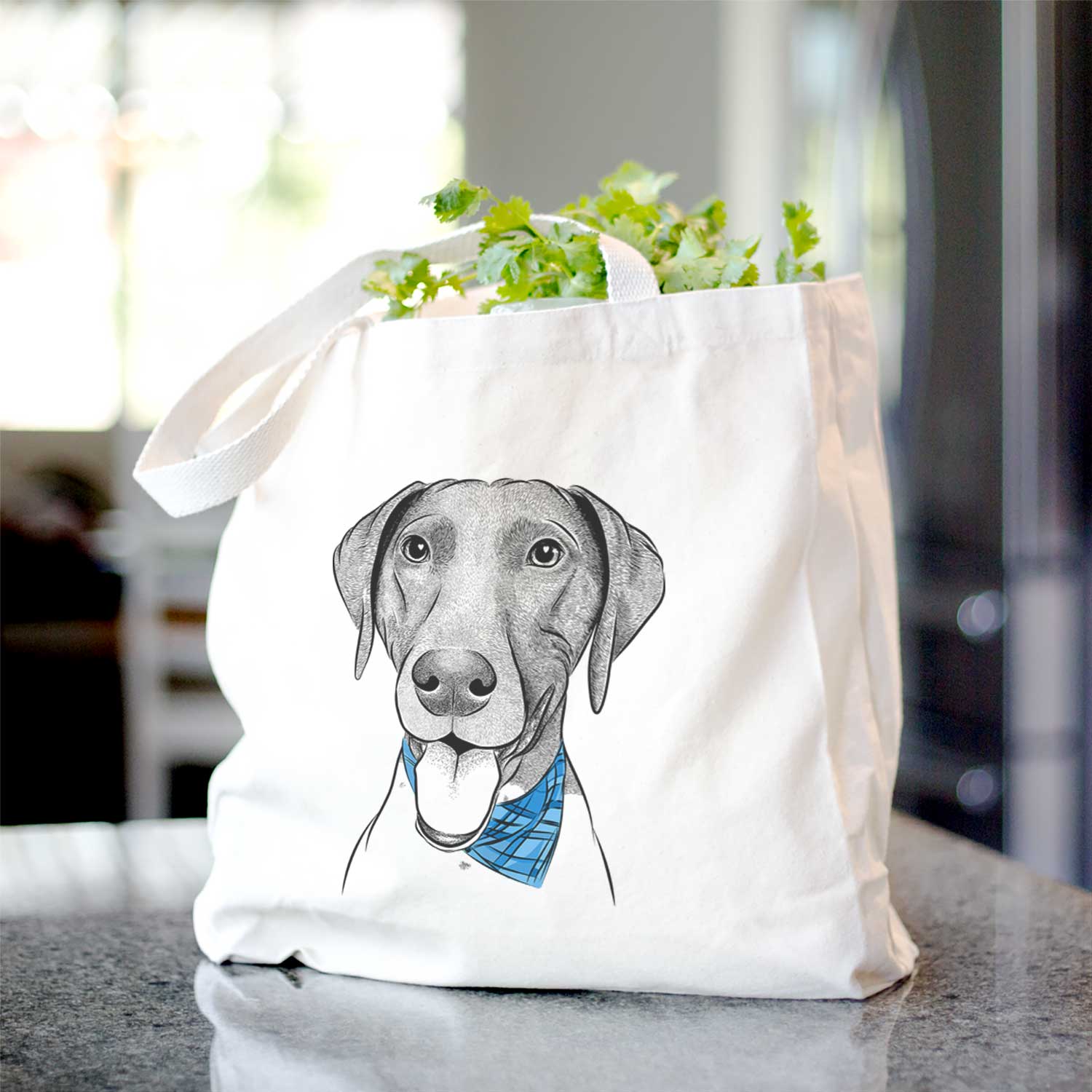 Remi the German Shorthaired Pointer - Tote Bag