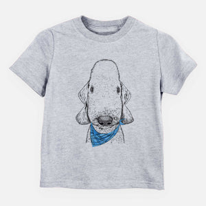 Bandana Remington the Bedlington Terrier - Kids/Youth/Toddler Shirt