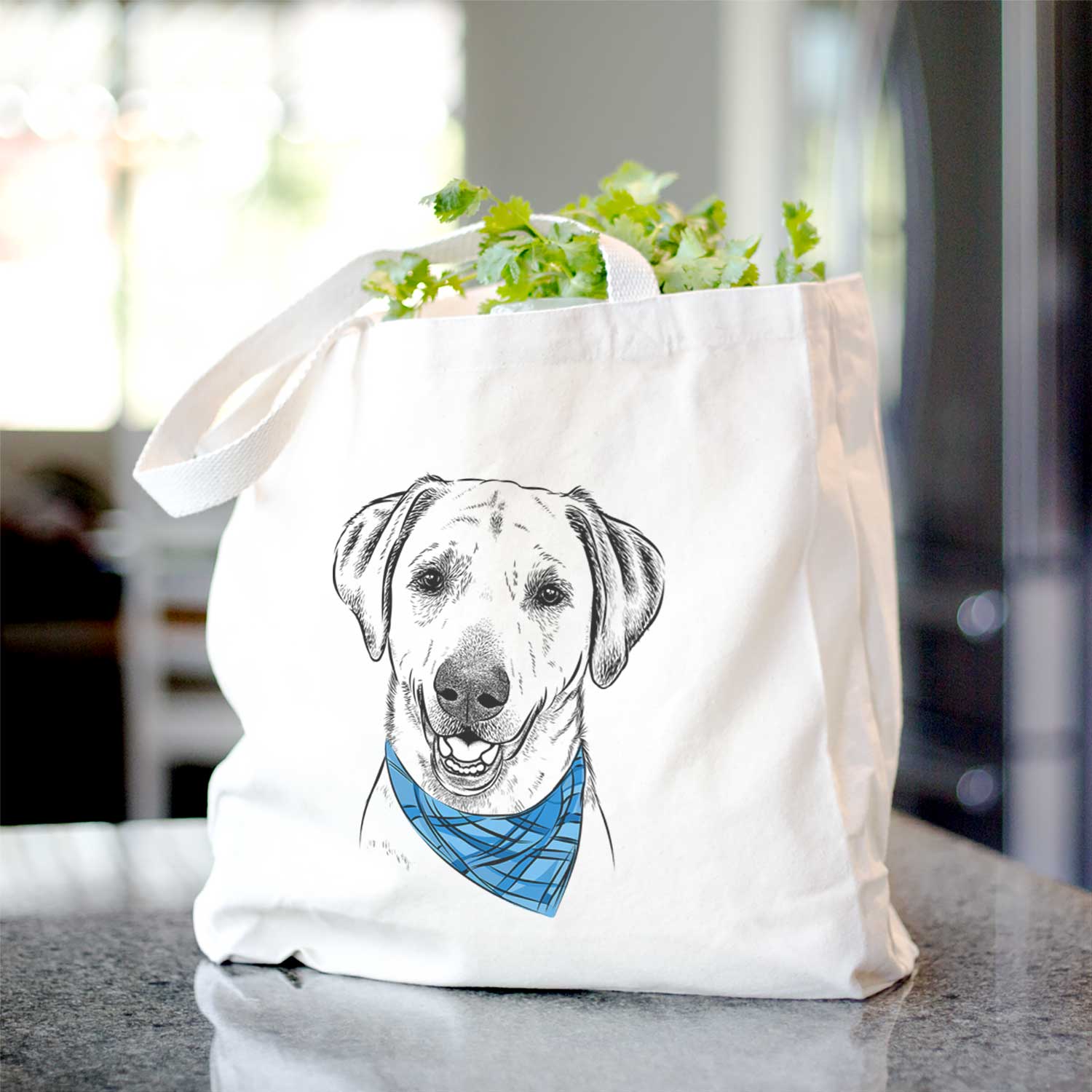 Rusty the Labrador Retriever - Tote Bag