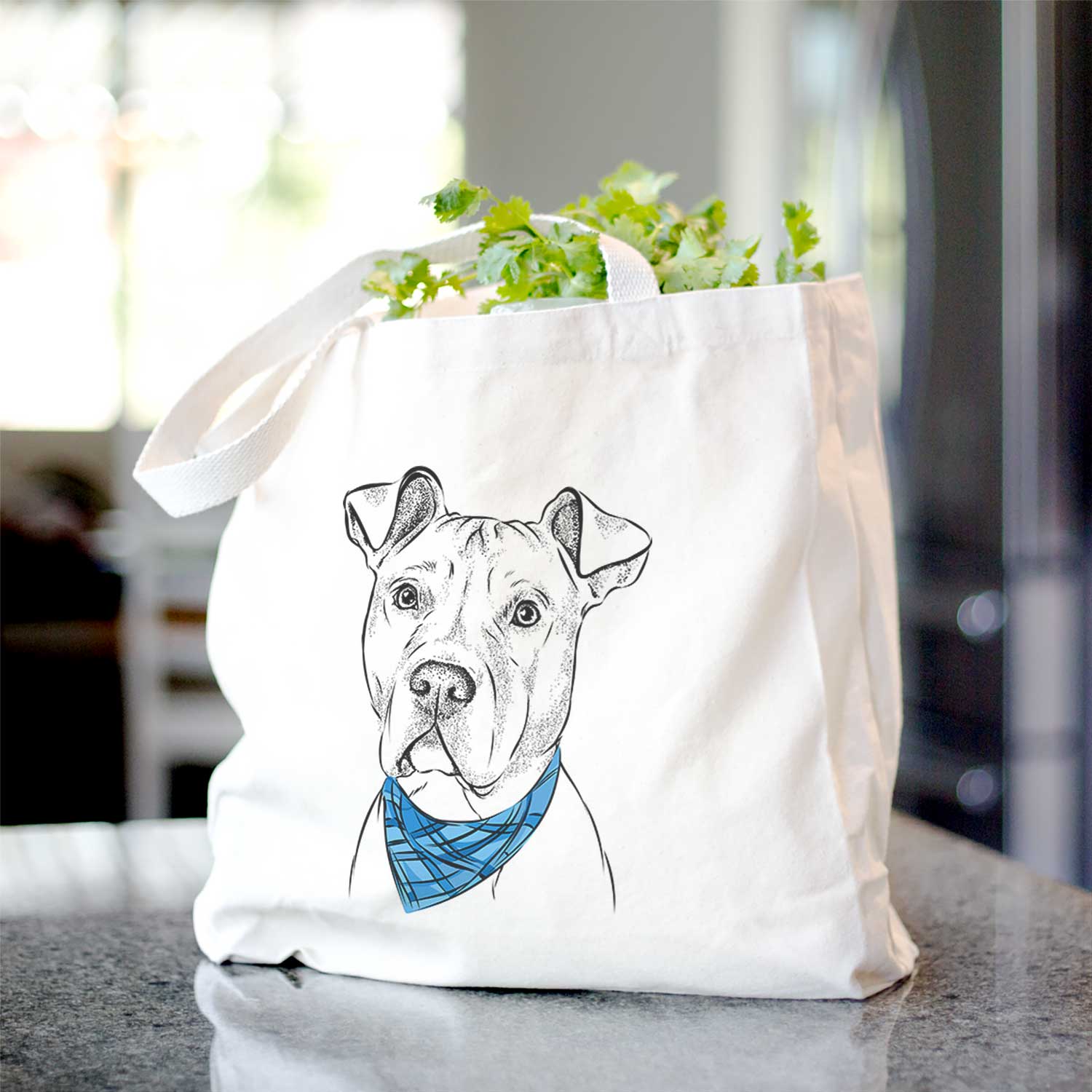 Scraps the AmStaff Mix - Tote Bag